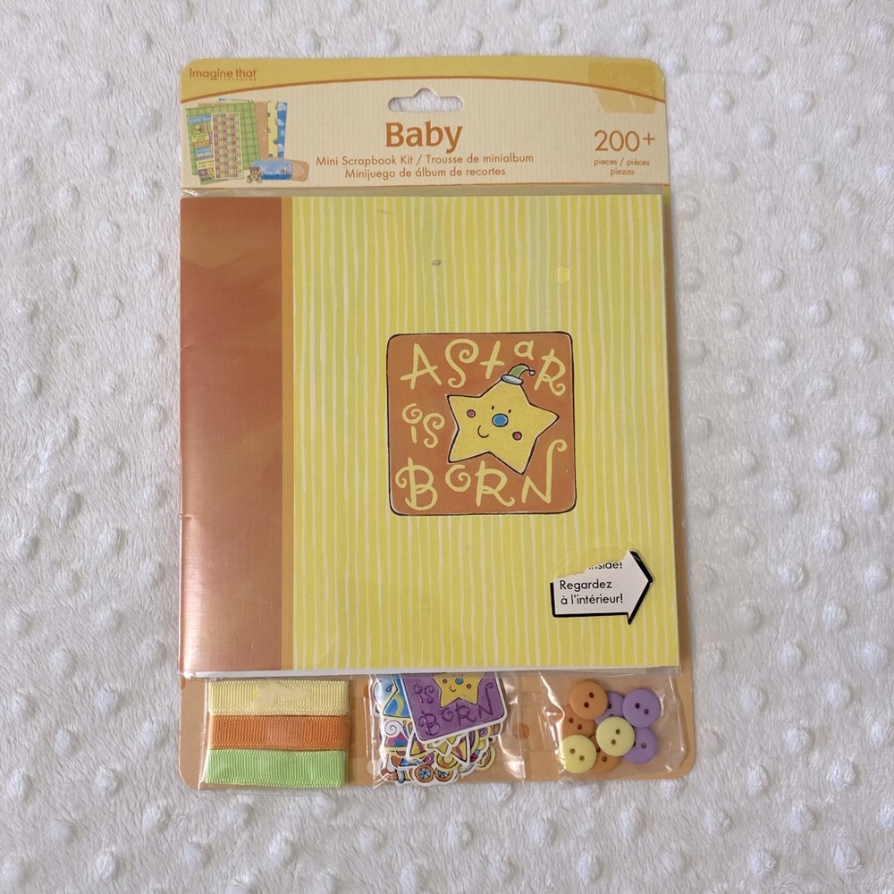 Baby Mini Scrapbook Kit